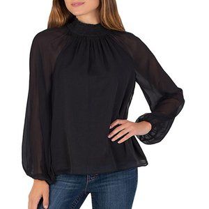 JOIE Beautiful Ladies Long Sleeve Smocked Blouse - Limited Edition New with Tag